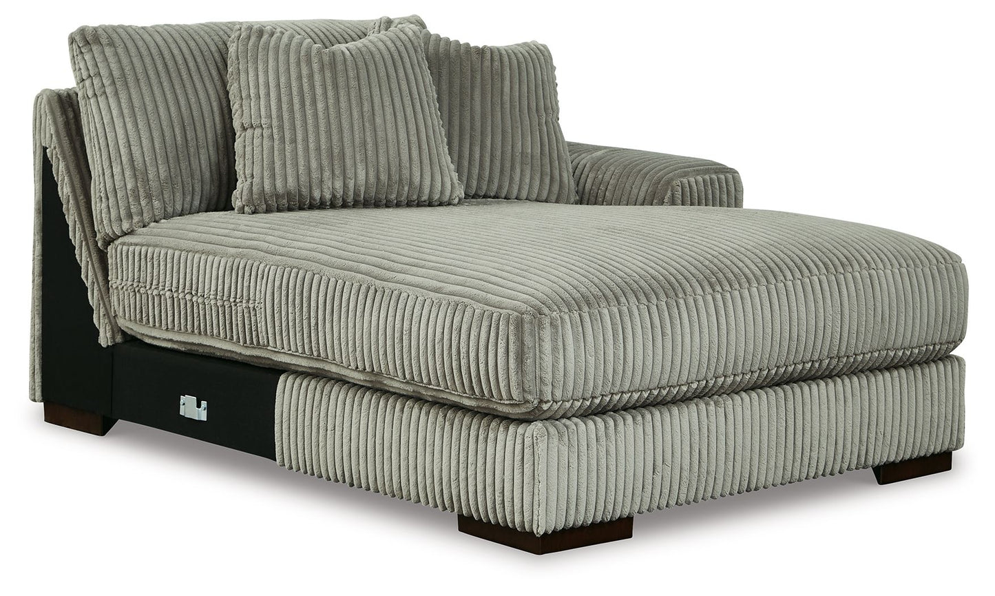 Lindyn - RAF Corner Chaise - Fog