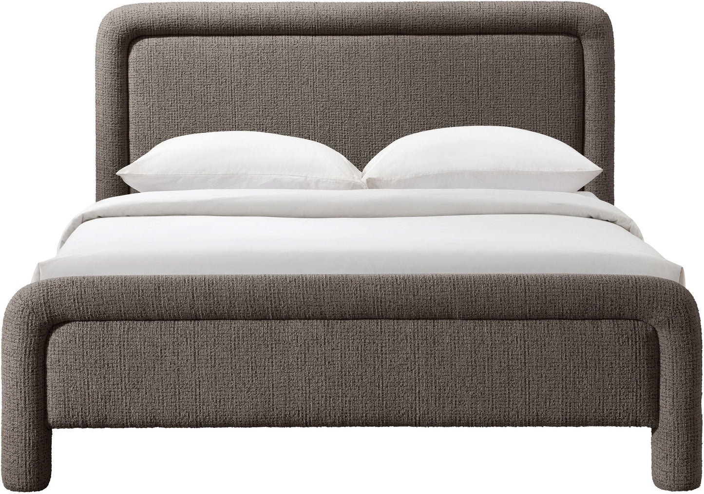 Baylor - Fabric With Interwoven Chenille Upholstered Bed
