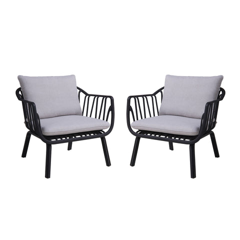 Huron - Outdoor Club Chair (Set of 2)