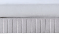 Queen Upholstered Bed - Beige