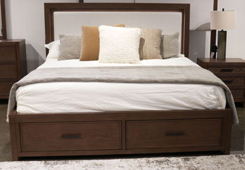 Ticanter - Queen/King Storage Rails - Brown