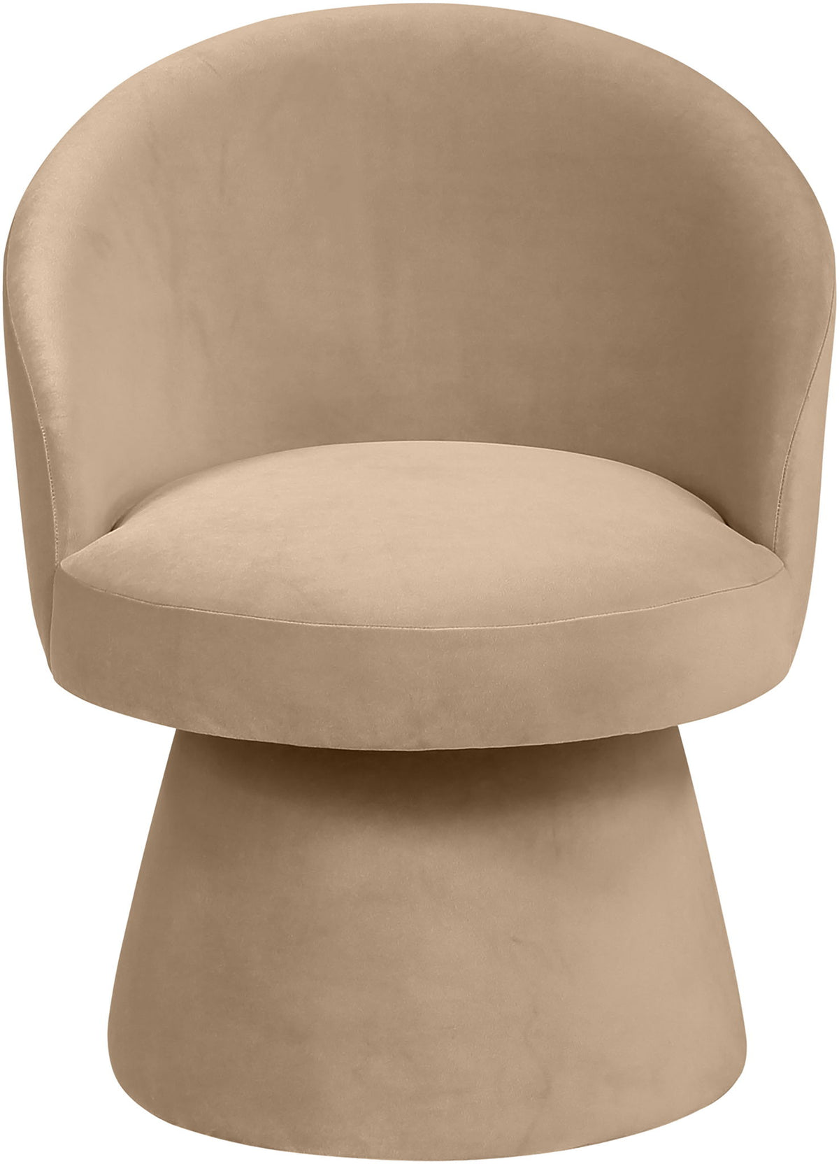 Selene - Upholstered Swivel Dining Chair
