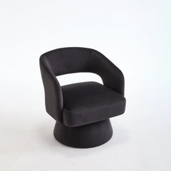Swivel Barrel Chair With 360 Degree Rotation