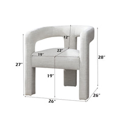 Jaramillo & Lomas - 5 Pieces Dining Room Set - Beige / Espresso