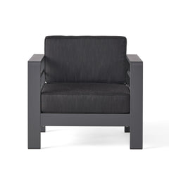 Cape Coral - Club Chair - Dark Gray