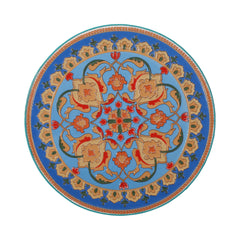 Airy - Outdoor Side Table With Lace Cut Design And Metal Frame