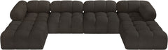 Ames - 6 Piece Fabric Modular U-Shaped Sectional