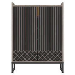 5 Tiers Shoe Storage Organizer With Doors