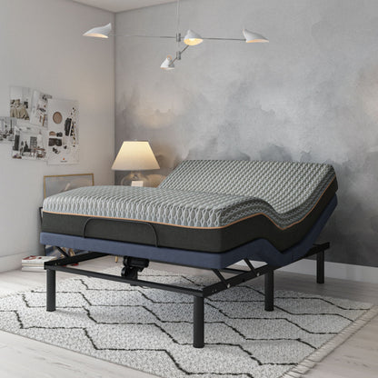 Copper Lux Hybrid - 14" Mattress With Copper Infused Contouring Memory Comfort Layer And Supportive Coil System
