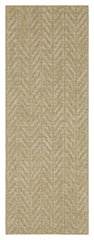 Earth - 5'3" X 7'3" Indoor, Outdoor Area Rug - Natural / White