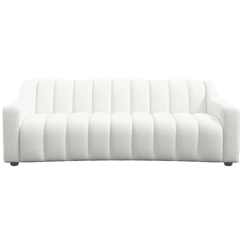 Marcus - Luxury Tight Back Boucle Couch - Cream / Creamy White / Ivory