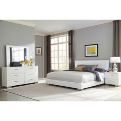 Dulcey - Bedroom Set With LED Lighting