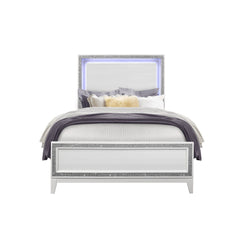 Almera - 5 Piece Bedroom Set With LED Lighting And Glitter Details