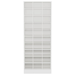 10 Tier Shoe Storage Cabinet With 30 Cubbies