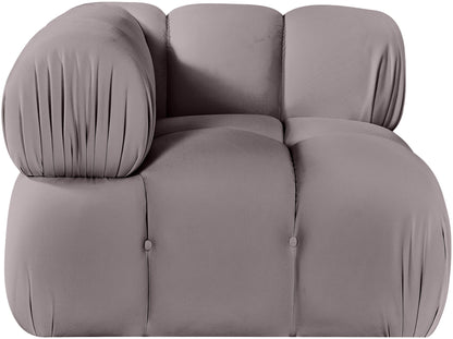 Orin - Velvet Performance Fabric Upholstered Modular Corner Chair
