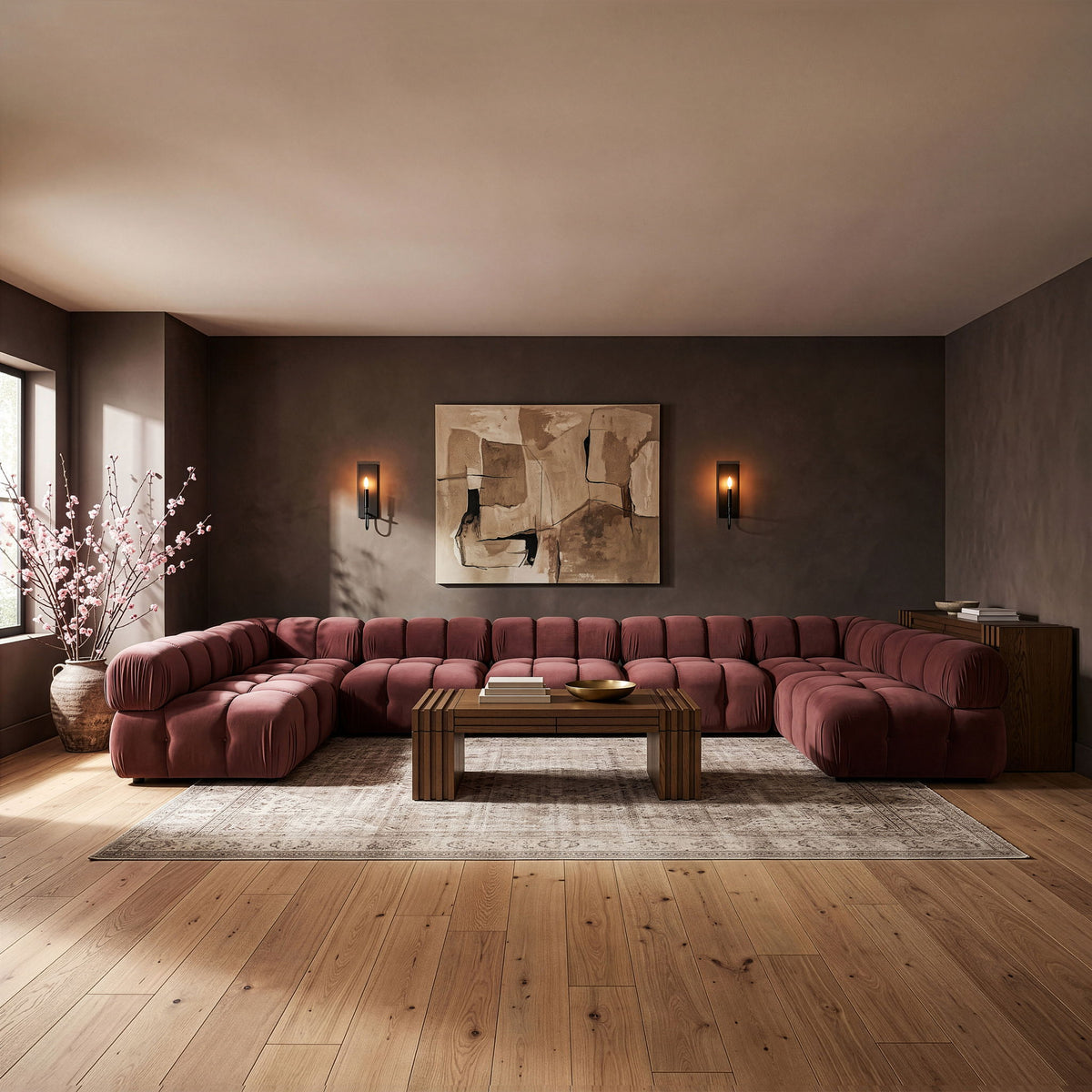 Orin - U-Shaped 7 Piece Modular Sectional