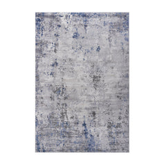 Marfi - 8' X 10' Abstract Area Rug - Silver / Blue