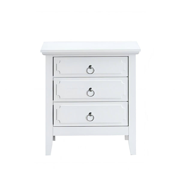 Hammond - 3 Drawer Nightstand - White