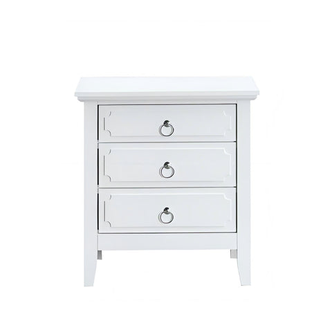 Hammond - 3 Drawer Nightstand - White
