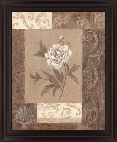 Sepia Blossom - 28" x 34" Framed Wall Art