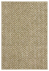 Earth - 5'3" X 7'3" Indoor, Outdoor Area Rug - Natural / White