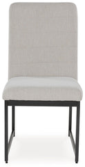 Tomtyn - Dining Upholstered Side Chair (Set of 2) - Light Brown