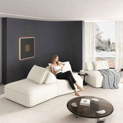 Modern Luxury Oversized Modular Sectional Sofa Set