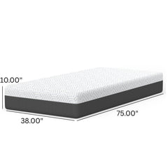 Pur Chill - 10" Medium Firm Mattress With Phase Change Cooling Fabric