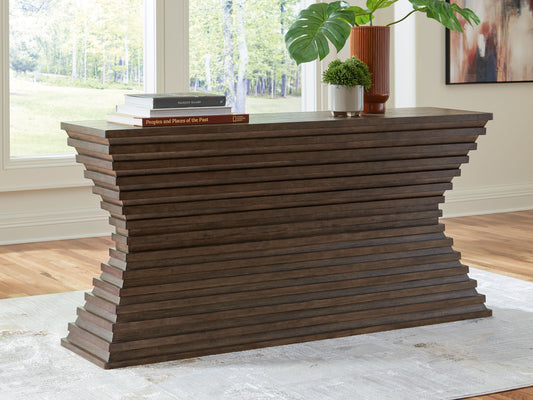 Hannodream - Sofa Table - Warm Brown