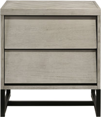 Weston - Night Stand - Gray Stone