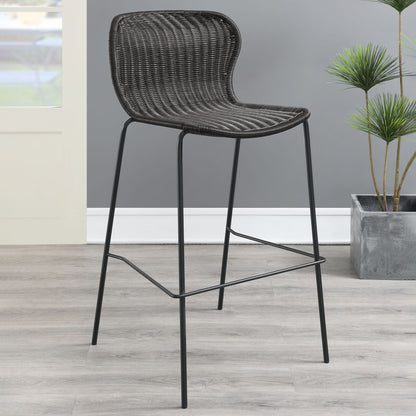 Mckinley - Bar Stool (Set of 2) - Brown