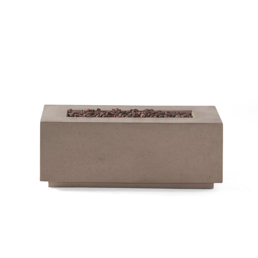 Contemporary Outdoor 40, 000 Btu Propane Fire Pit