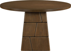 Tavio - 48" Oak Veneer And Solid Wood Dining Table
