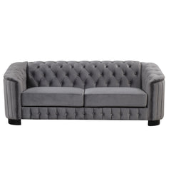 Sofa With Thick Removable Seat Cushion, 3 Seater