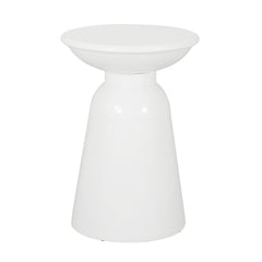 Outdoor Modern Metal End Large Table