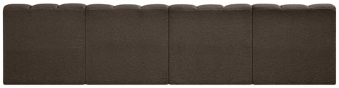 Arc - Boucle Fabric 4 Seats Modular Sofa