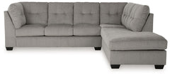 Lanelly - 2-Piece Sectional With Raf Corner Chaise - Alloy