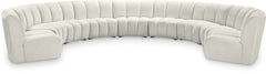Infinity - 9 Piece Velvet Modular Sectional