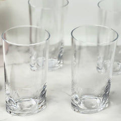 Leading Ware Oval Halo Acrylic Glasses Drinking Set