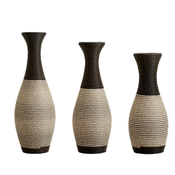 Designer Floor Vases, Large Vases For Home Decor Flooring (Set of 3)