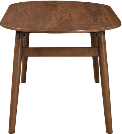 Leesa - Solid Wood And Walnut Veneer Dining Table