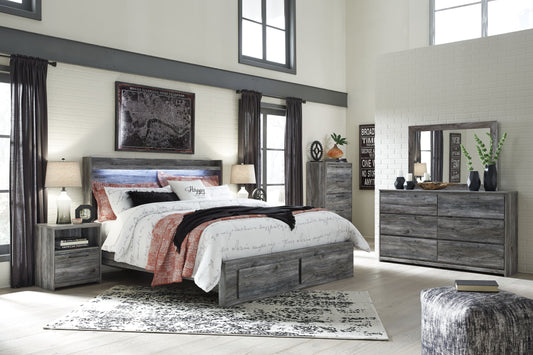 Baystorm - Panel Bedroom Set - Gray