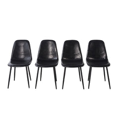 Dining Chairs (Set of 4) - Black