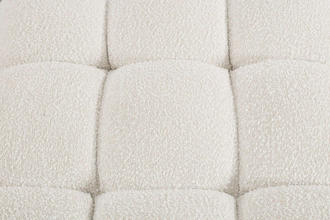 Ames - 7 Piece Boucle Fabric Modular L-Shaped Sectional