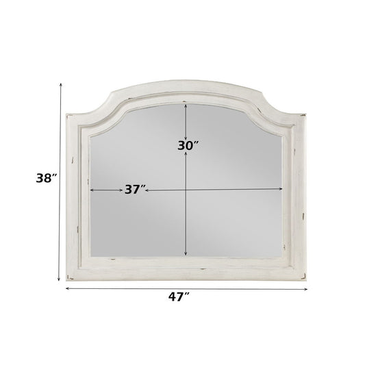 Jaqueline - Mirror - Antique White