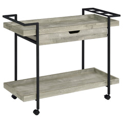 Begonia - 1 Drawer Cart - Driftwood