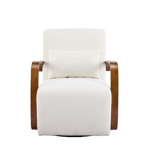 360° Swivel Accent Chair - Beige