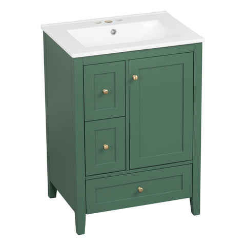 Bathroom Vanity With Storage, Removable Dividers