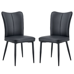 Minimalist Style Minimalist Dining Chairs With Metal Legs