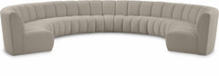 Infinity - 9 Piece Boucle Modular Sectional